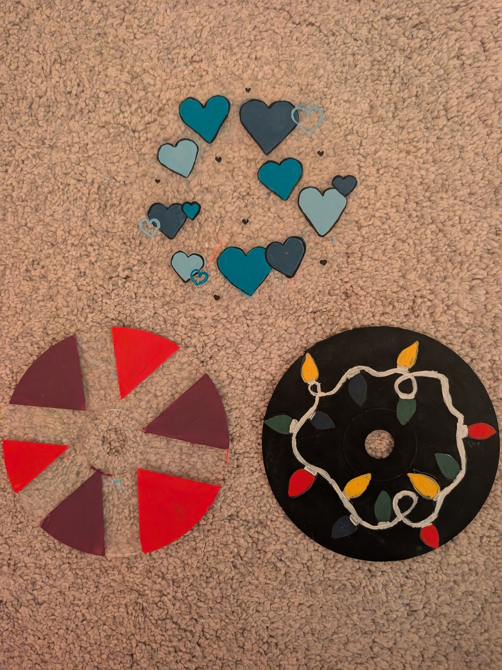 Hand painted CDs